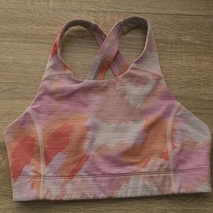 Pink camo Outdoor Voices sportsbra XS